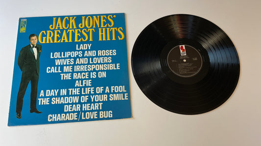 Jack Jones Jack Jones' Greatest Hits Used Vinyl LP VG+\VG+