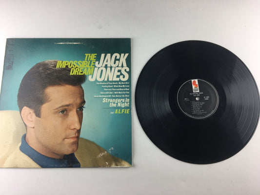 Jack Jones The Impossible Dream Used Vinyl LP VG+\G+ Black