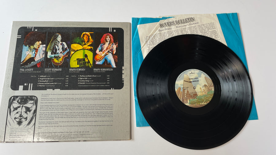 Thin Lizzy Jailbreak Used Vinyl LP VG+\VG