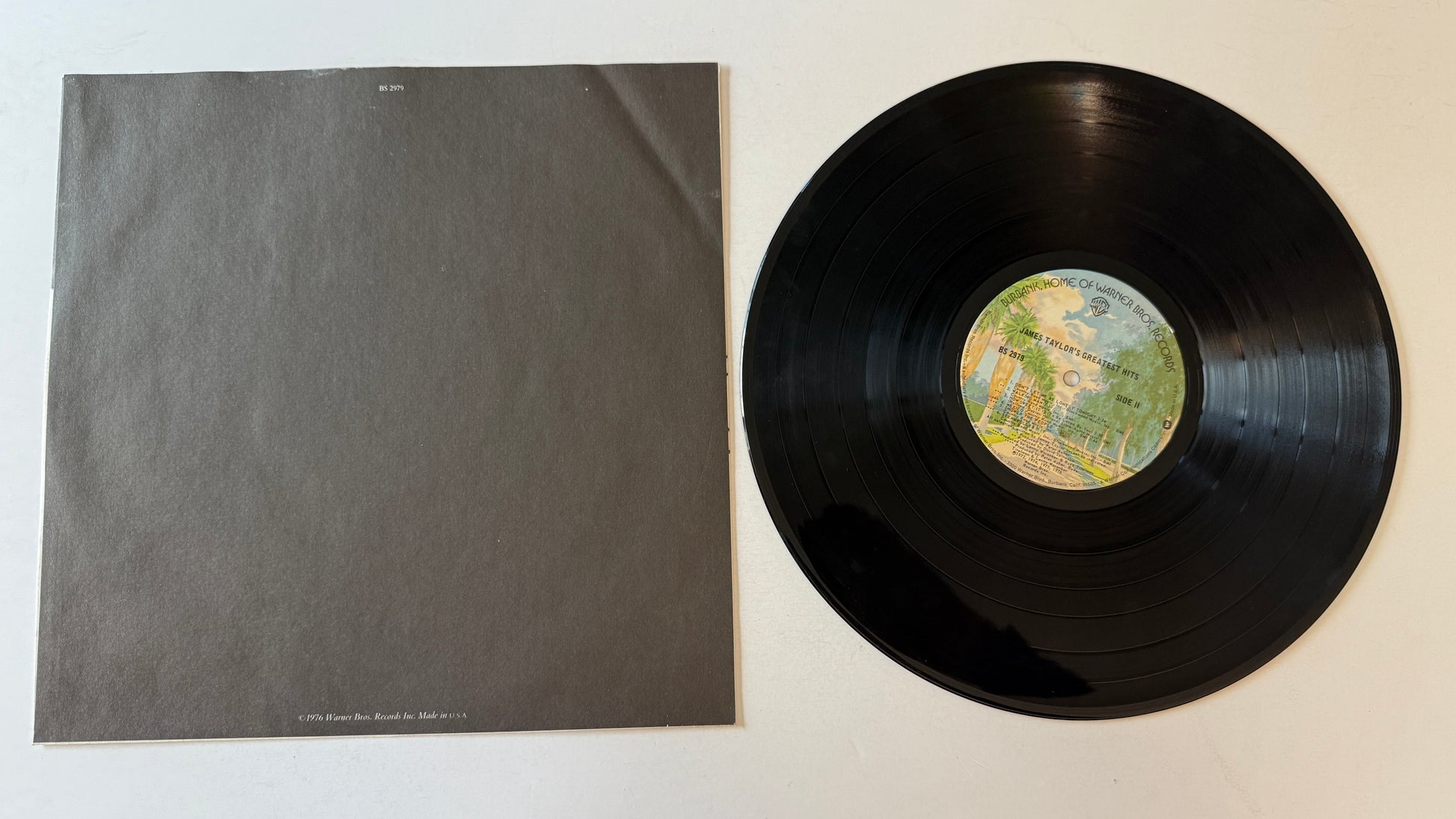 James Taylor James Taylor's Greatest Hits Used Vinyl LP VG\VG