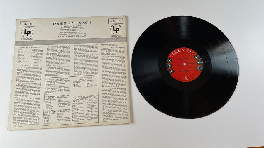Eddie Condon And His All-Stars Jammin' At Condon's Used Vinyl LP VG+\VG+
