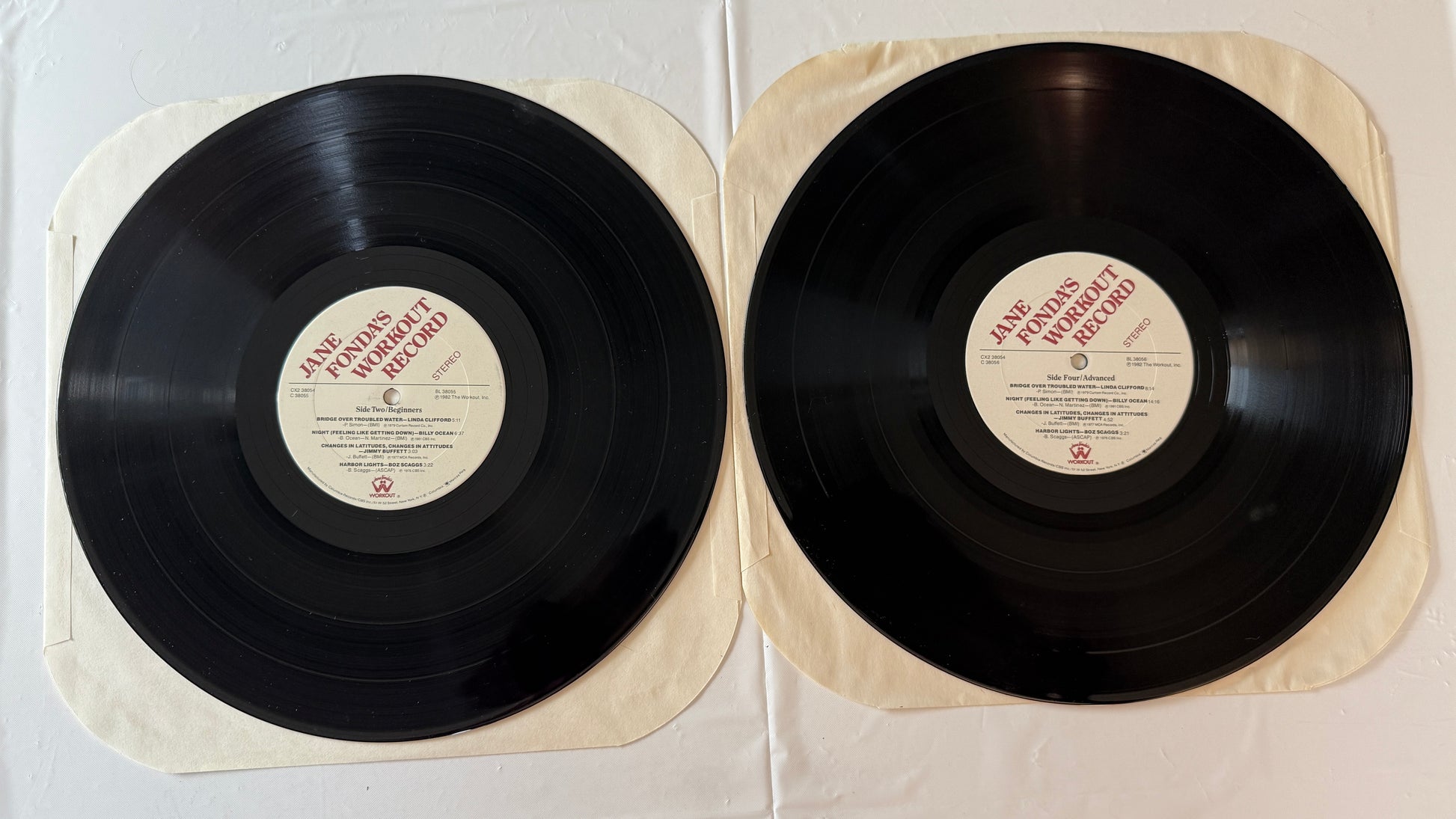 Various Jane Fonda's Workout Record Used Vinyl 2LP VG+\VG+