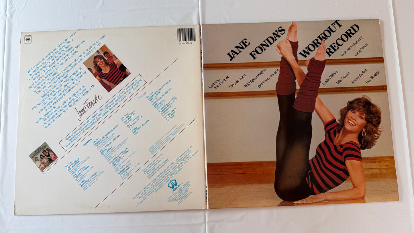Various Jane Fonda's Workout Record Used Vinyl 2LP VG+\VG+