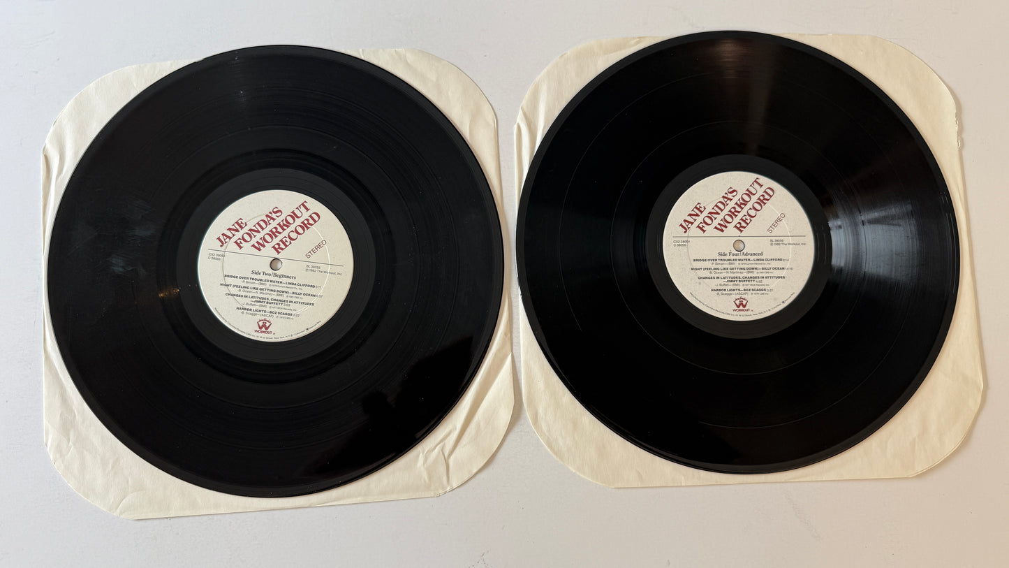 Various Jane Fonda's Workout Record Used Vinyl 2LP VG+\VG+