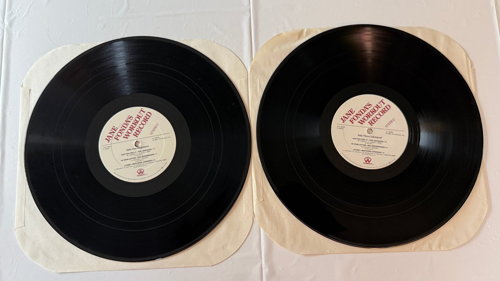 Various Jane Fonda's Workout Record Used Vinyl 2LP VG+\VG+