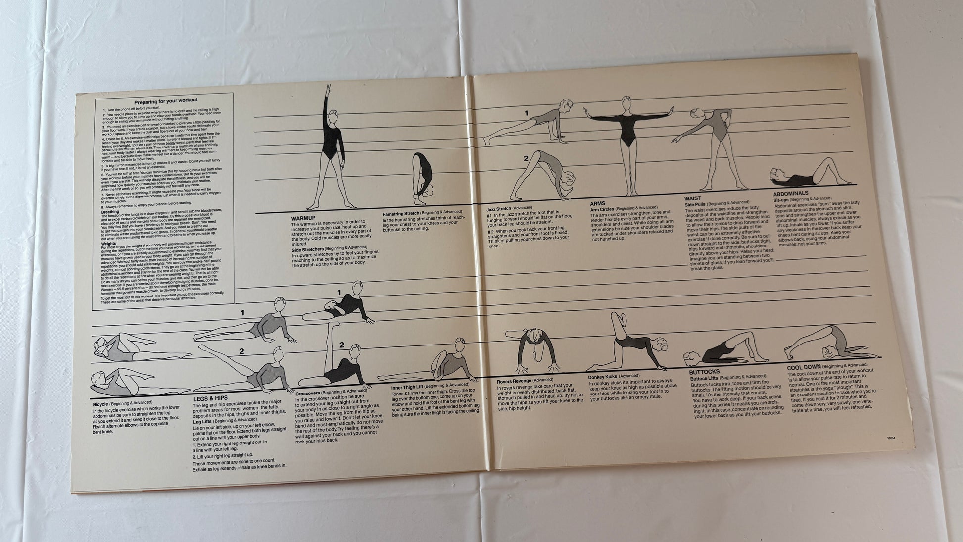 Various Jane Fonda's Workout Record Used Vinyl 2LP VG+\VG+