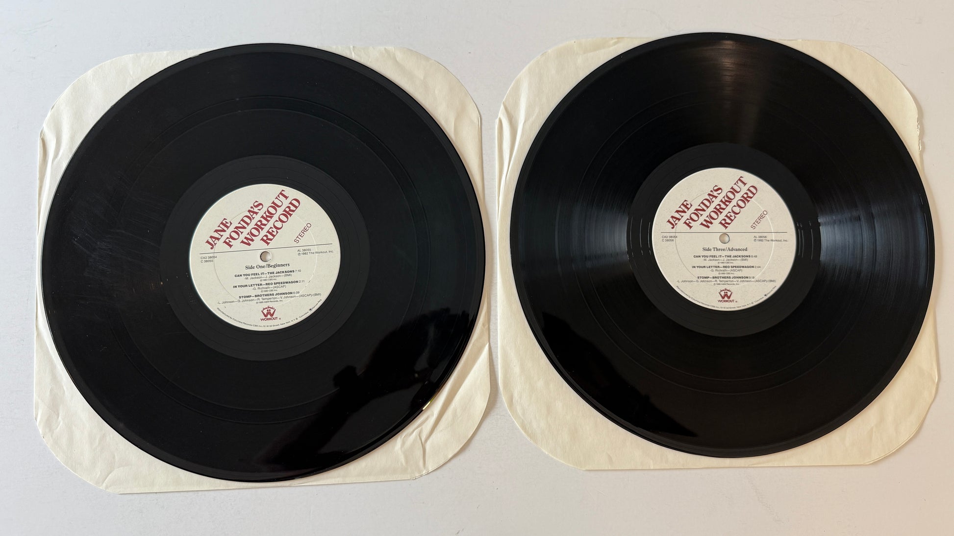 Various Jane Fonda's Workout Record Used Vinyl 2LP VG+\VG+
