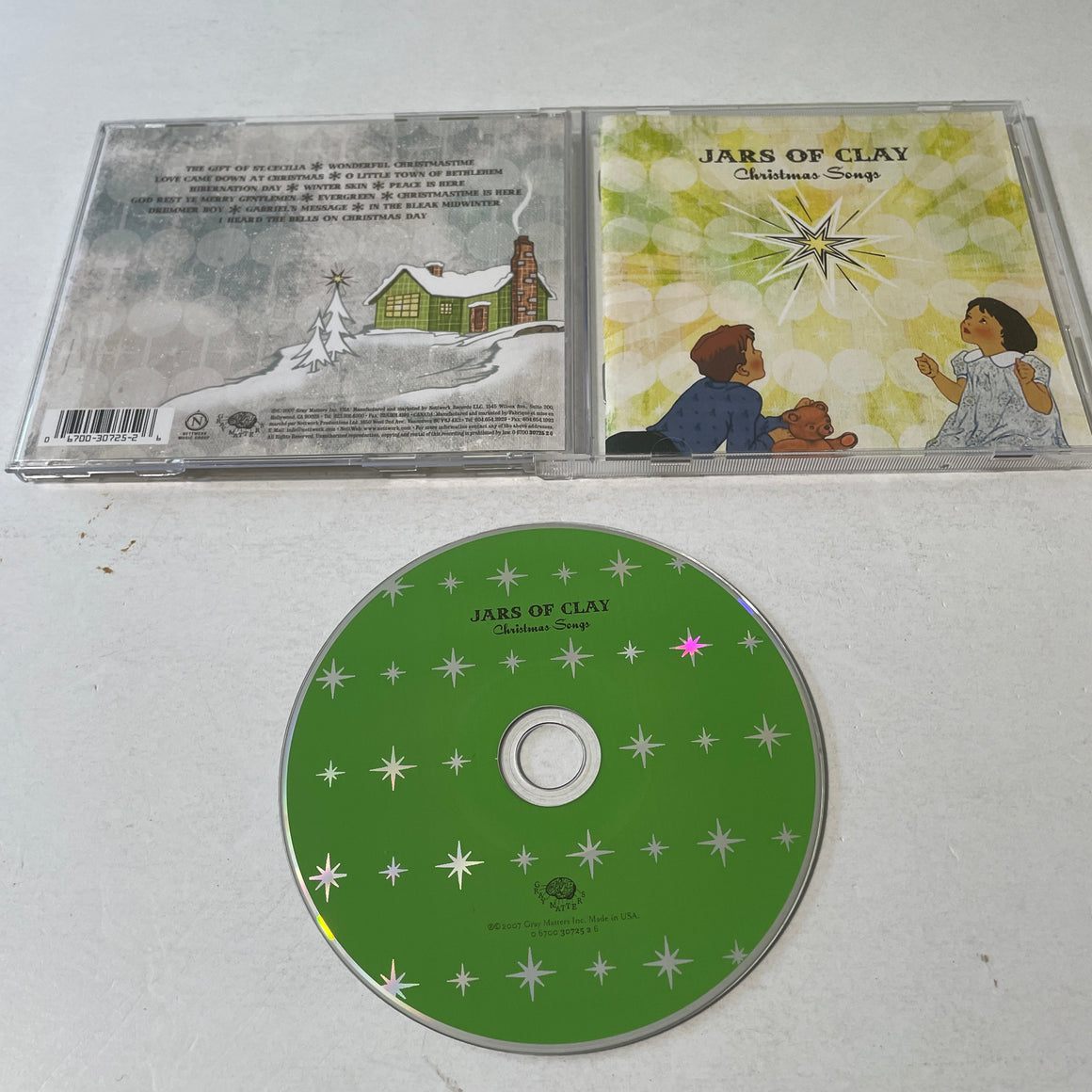 Jars Of Clay Christmas Songs Used CD VG+\VG+