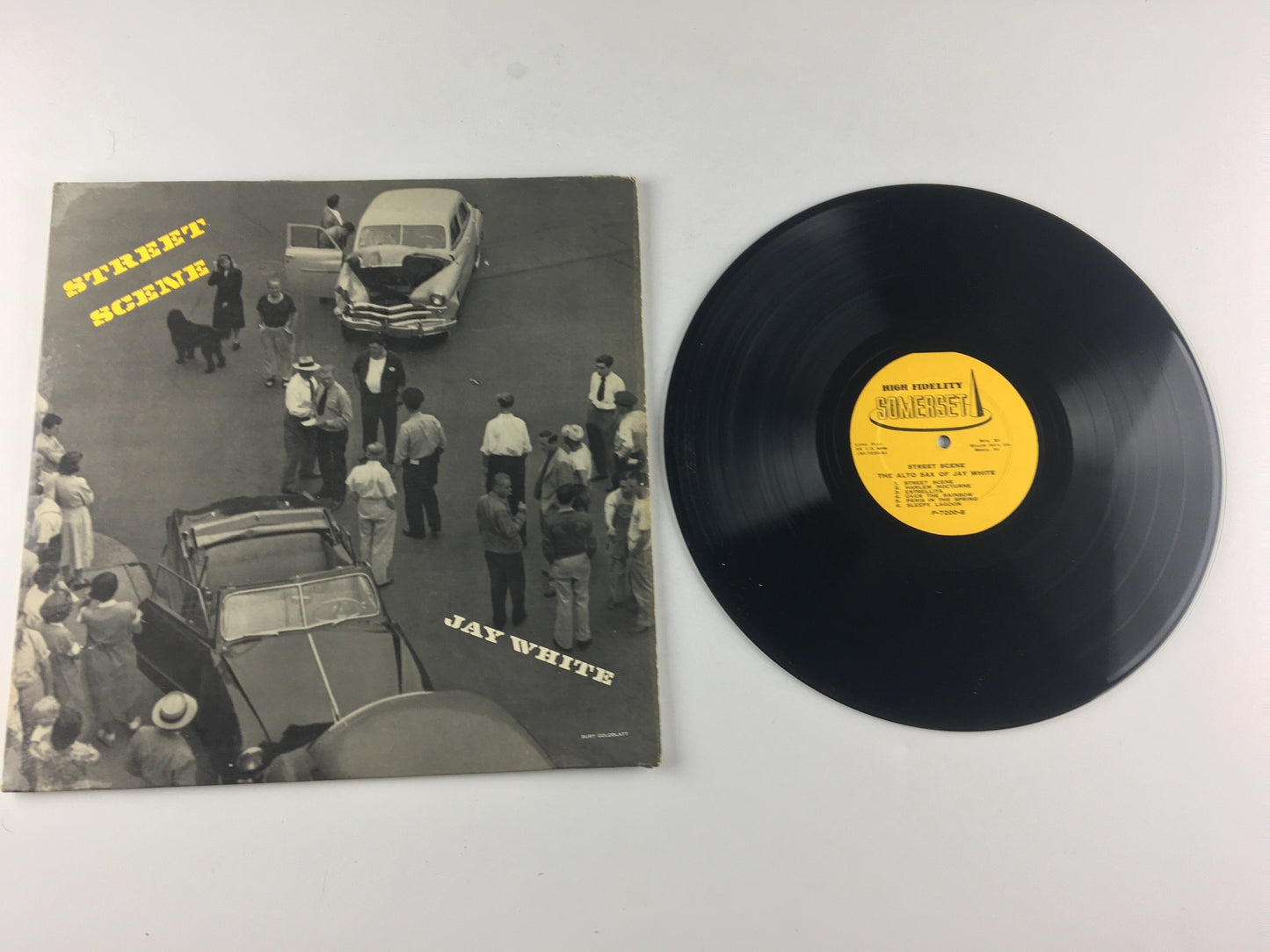 Jay White Street Scene Used Vinyl LP VG\G
