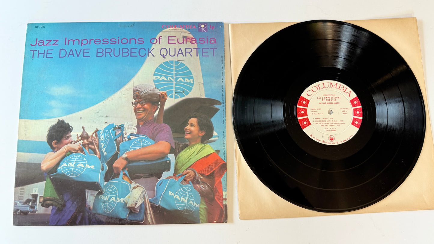 The Dave Brubeck Quartet Jazz Impressions Of Eurasia Used Vinyl LP VG+\VG