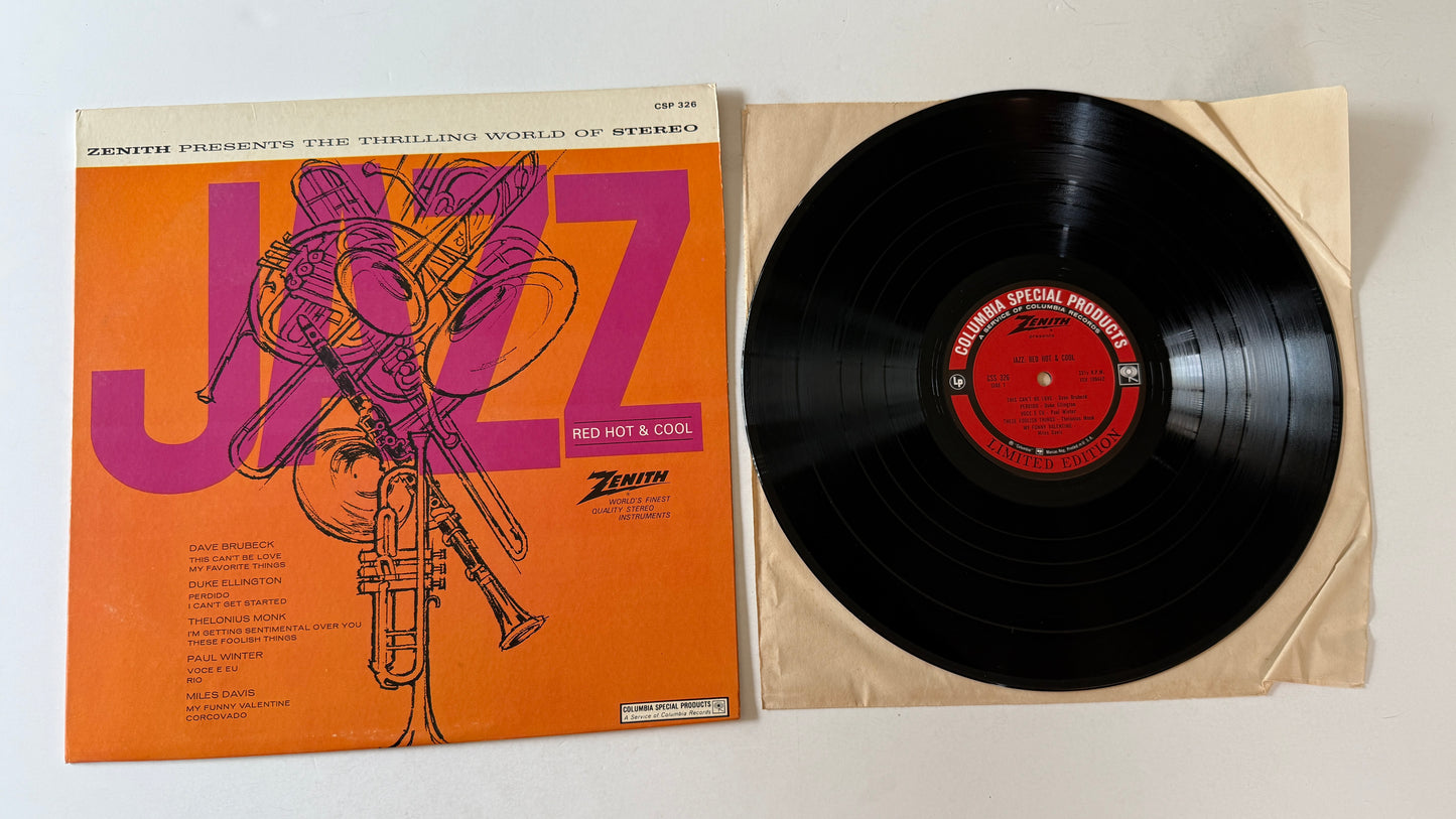 Various Jazz: Red Hot & Cool Used Vinyl LP VG+\VG+