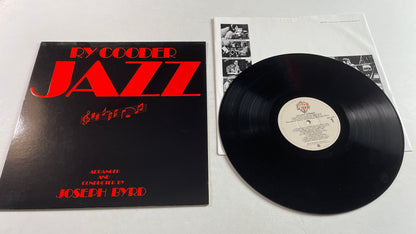 Ry Cooder Jazz Used Vinyl LP VG+\VG