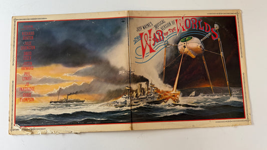 Jeff Wayne Jeff Wayne's Musical Version Of The War Of The Worlds Used Vinyl 2LP VG+\G+