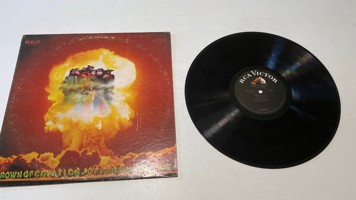 Jefferson Airplane Crown Of Creation Used Vinyl LP VG+\G+