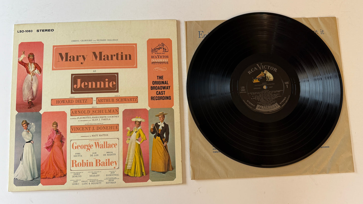 Mary Martin Jennie - The Original Broadway Cast Used Vinyl LP VG+\VG+