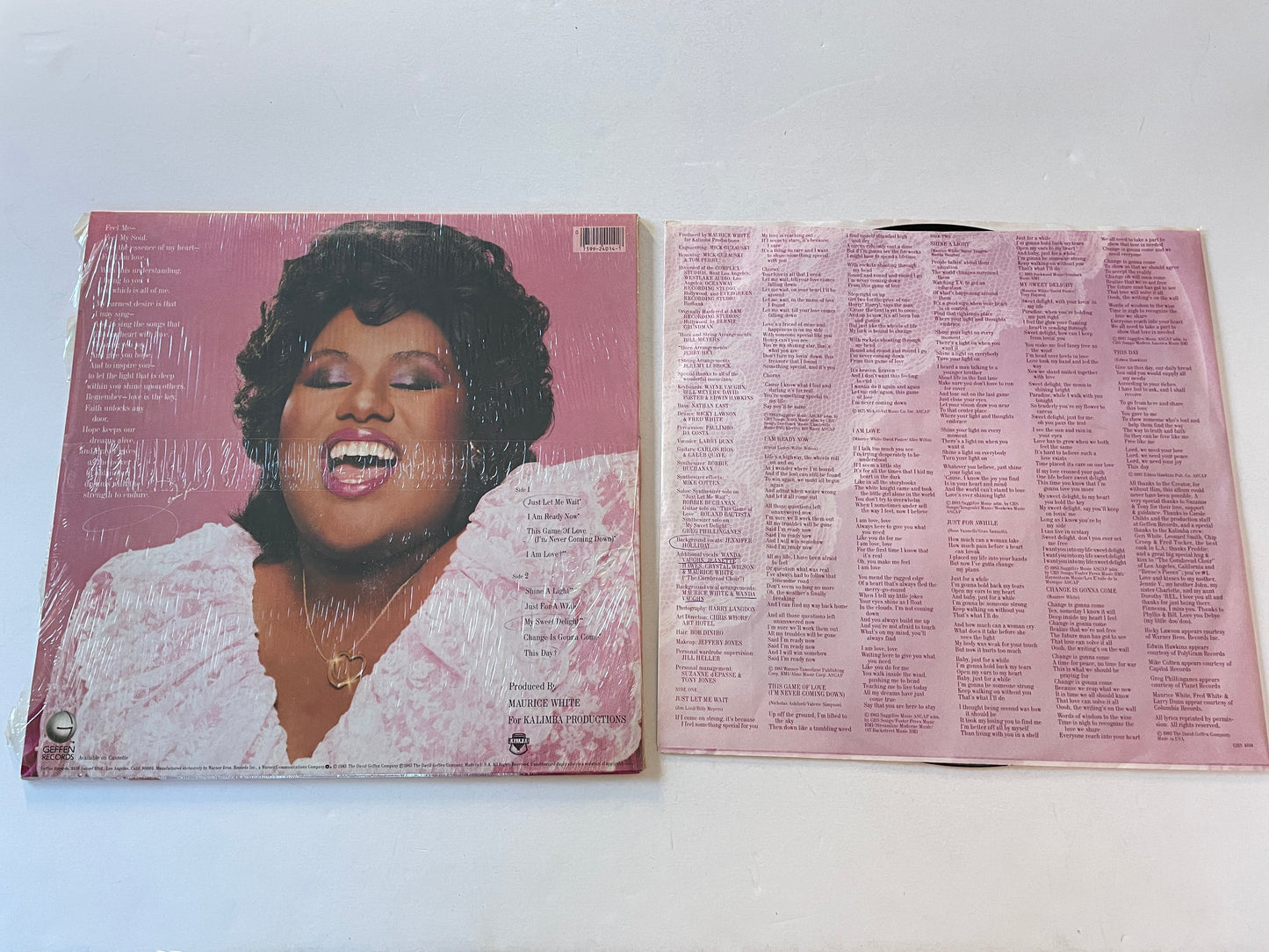 Jennifer Holliday Feel My Soul Used Vinyl LP VG+\VG+