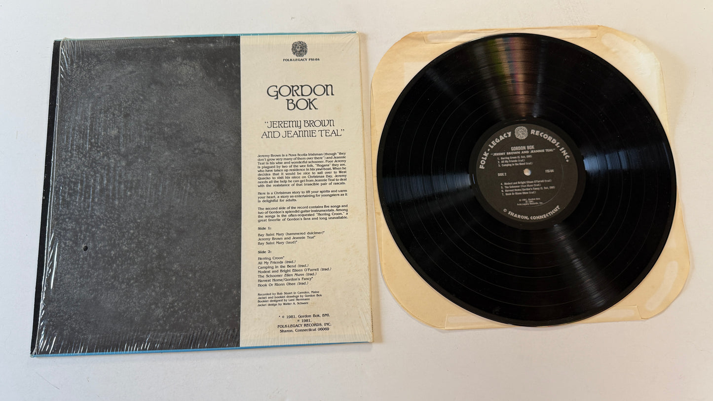 Gordon Bok Jeremy Brown And Jeannie Teal Used Vinyl LP VG+\VG+