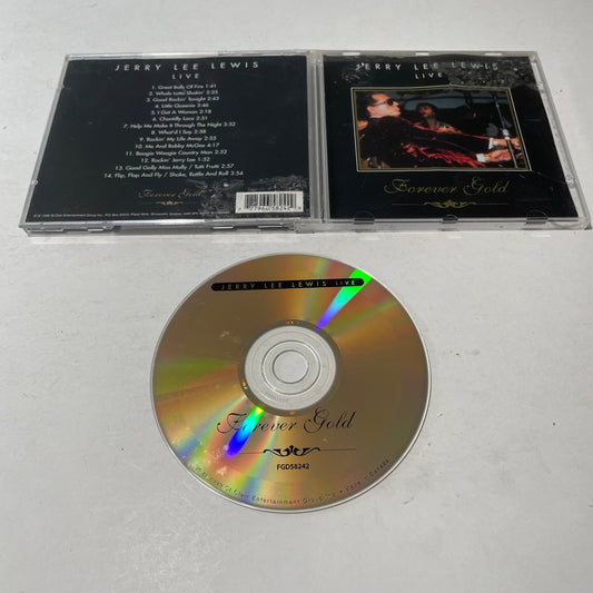 Jerry Lee Lewis Live - Forever Gold Used CD VG\VG