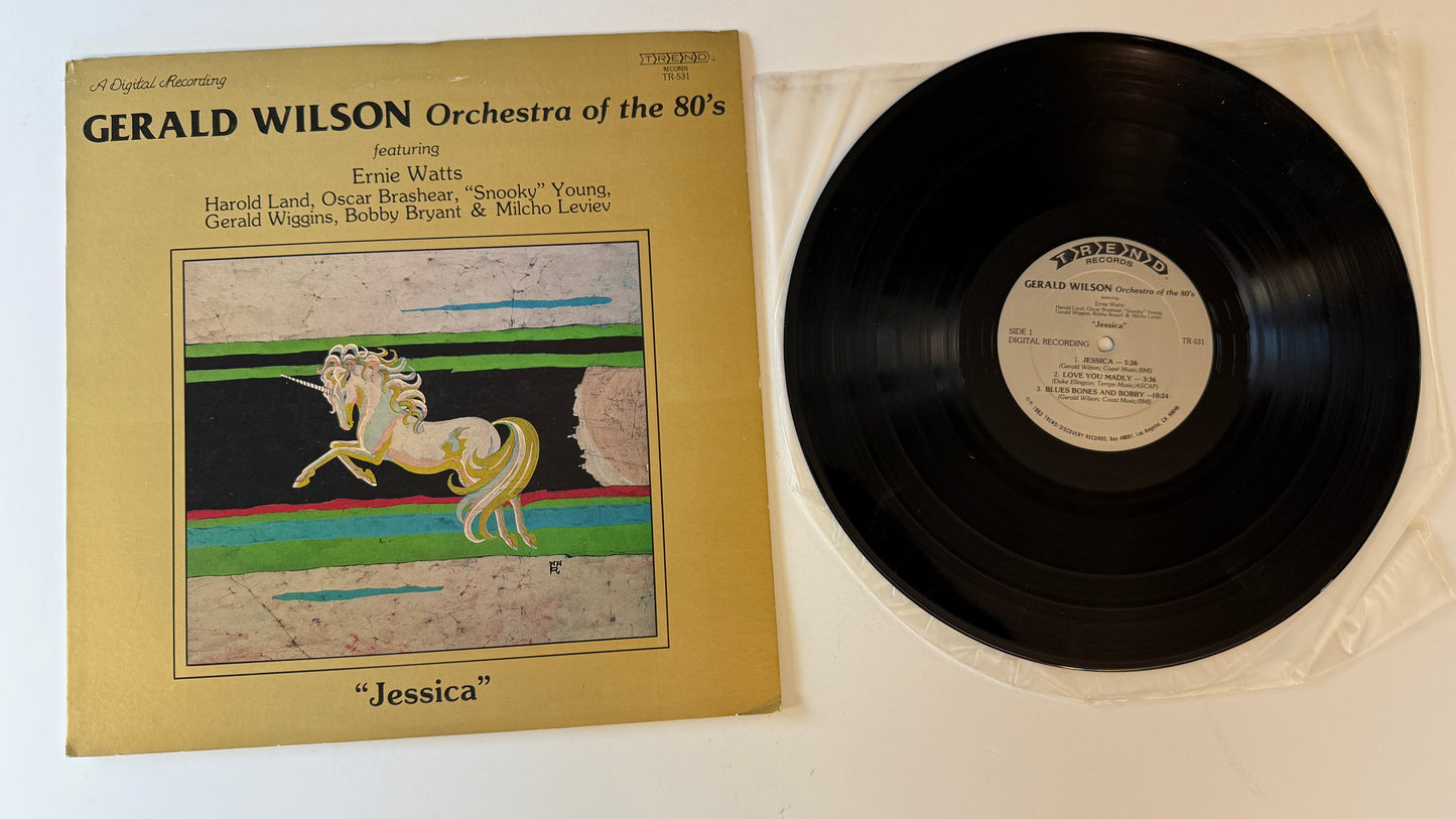 Gerald Wilson Orchestra Of The 80's Jessica Used Vinyl LP VG+\VG