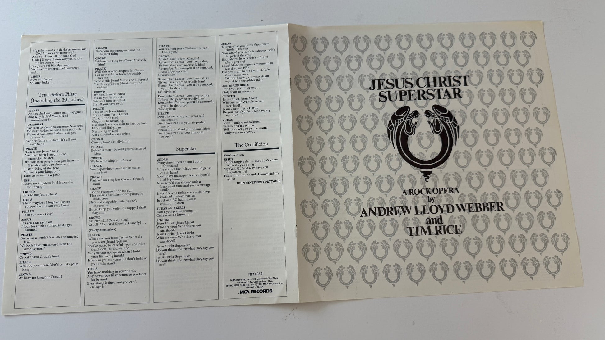 Various Jesus Christ Superstar (The Original Motion Picture Sound Track Album) Used Vinyl 2LP VG+\VG+