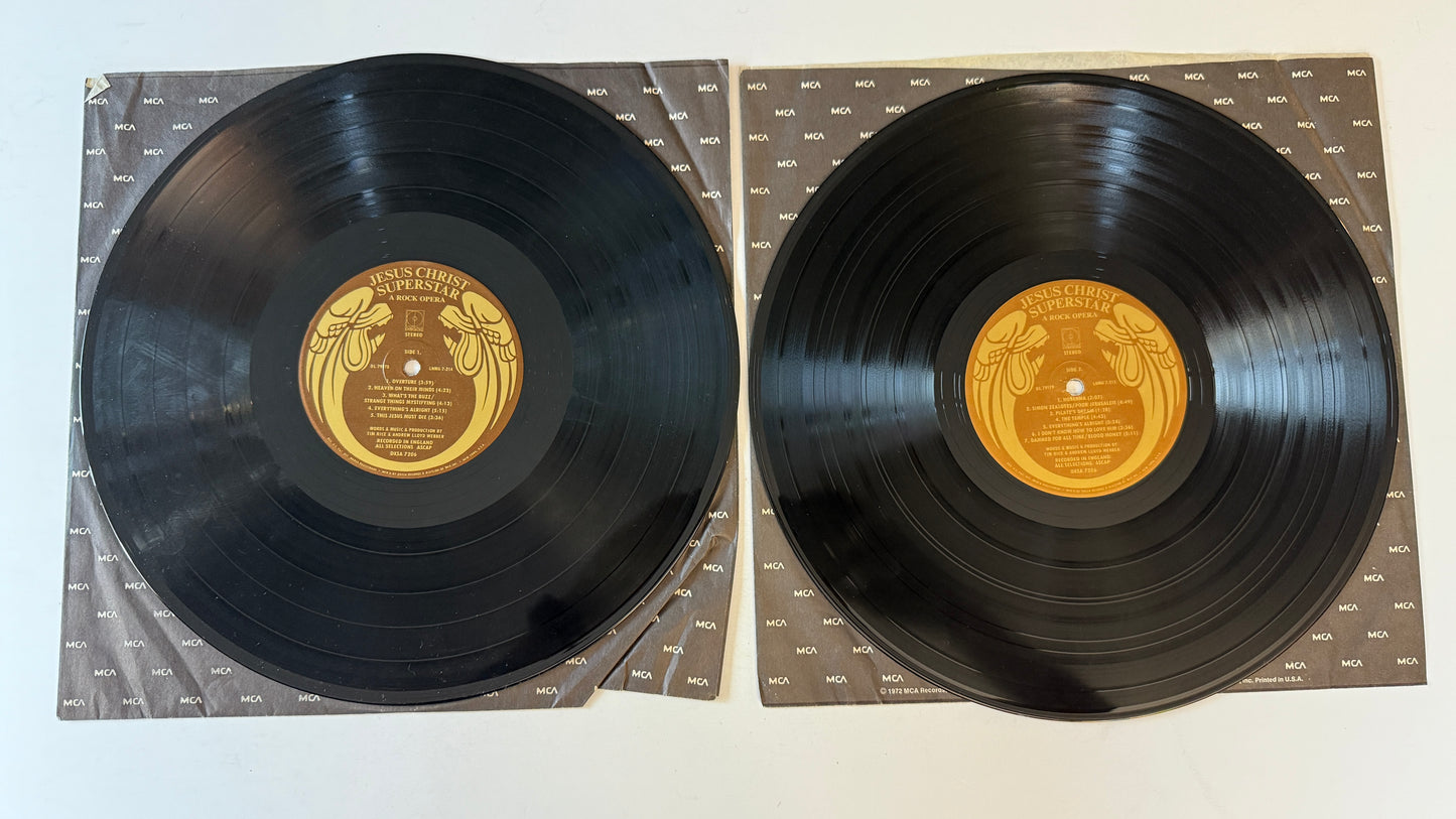 Andrew Lloyd Webber And Tim Rice Jesus Christ Superstar Used Vinyl 2LP VG+\VG