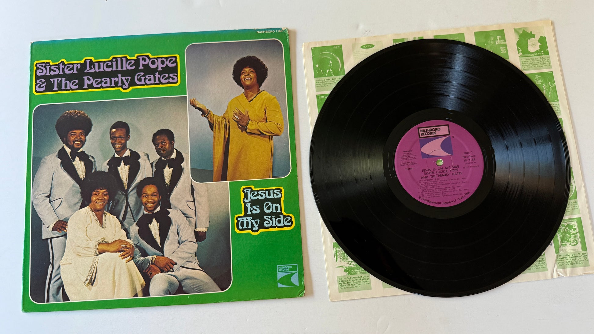 Sister Pope And The Pearly Gates Jesus Is On My Side Used Vinyl LP VG\G+