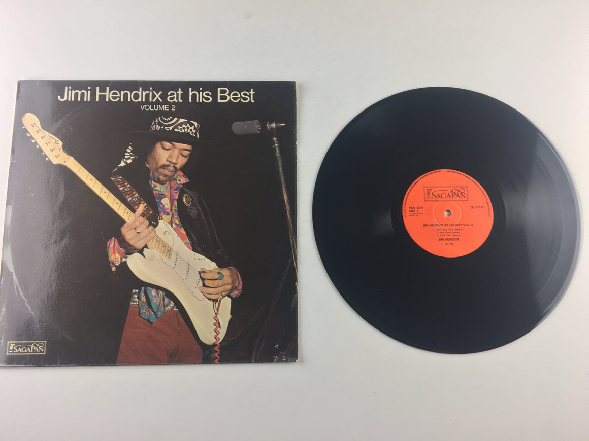 Jimi Hendrix At His Best (Volume 2) Used Vinyl LP VG\G