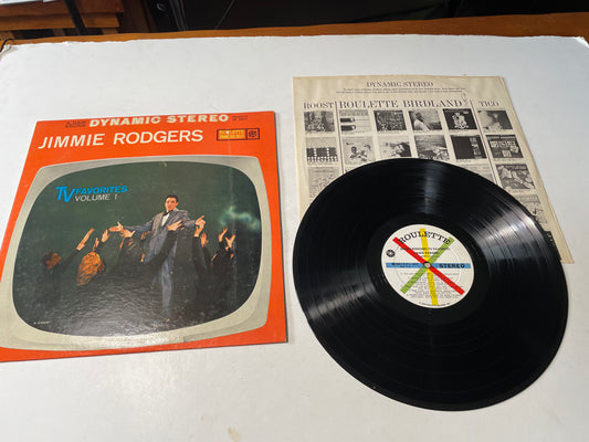 Jimmie Rodgers Jimmie Rodgers TV Favorites: Volume 1 Used Vinyl LP VG+\VG