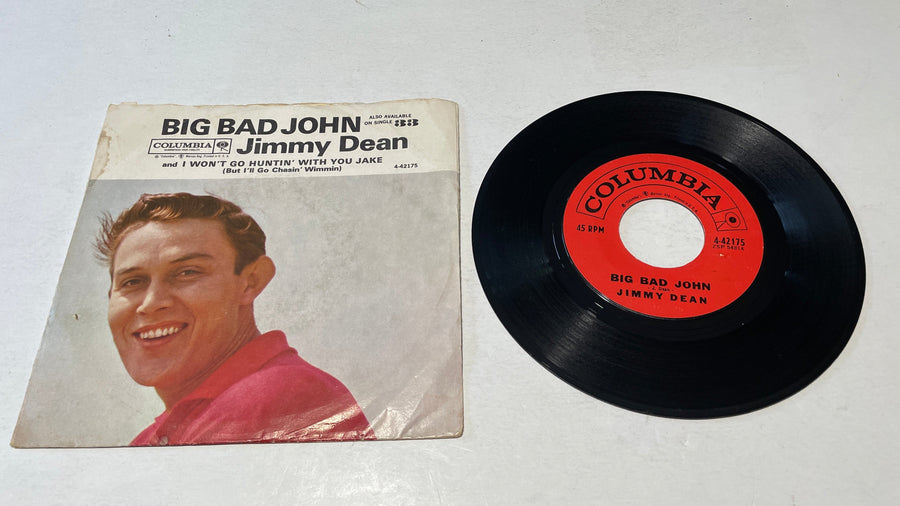 Jimmy Dean Big Bad John Used 45 RPM 7" Vinyl VG+\VG+