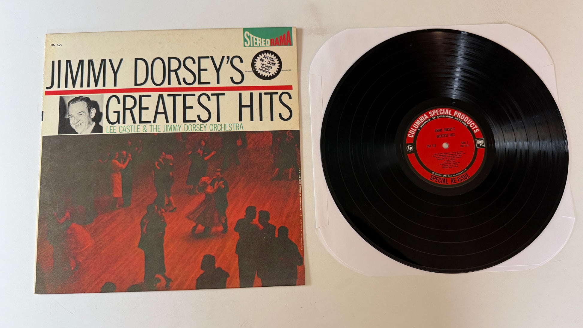 Lee Castle Jimmy Dorsey's Greatest Hits Used Vinyl LP VG+\VG+
