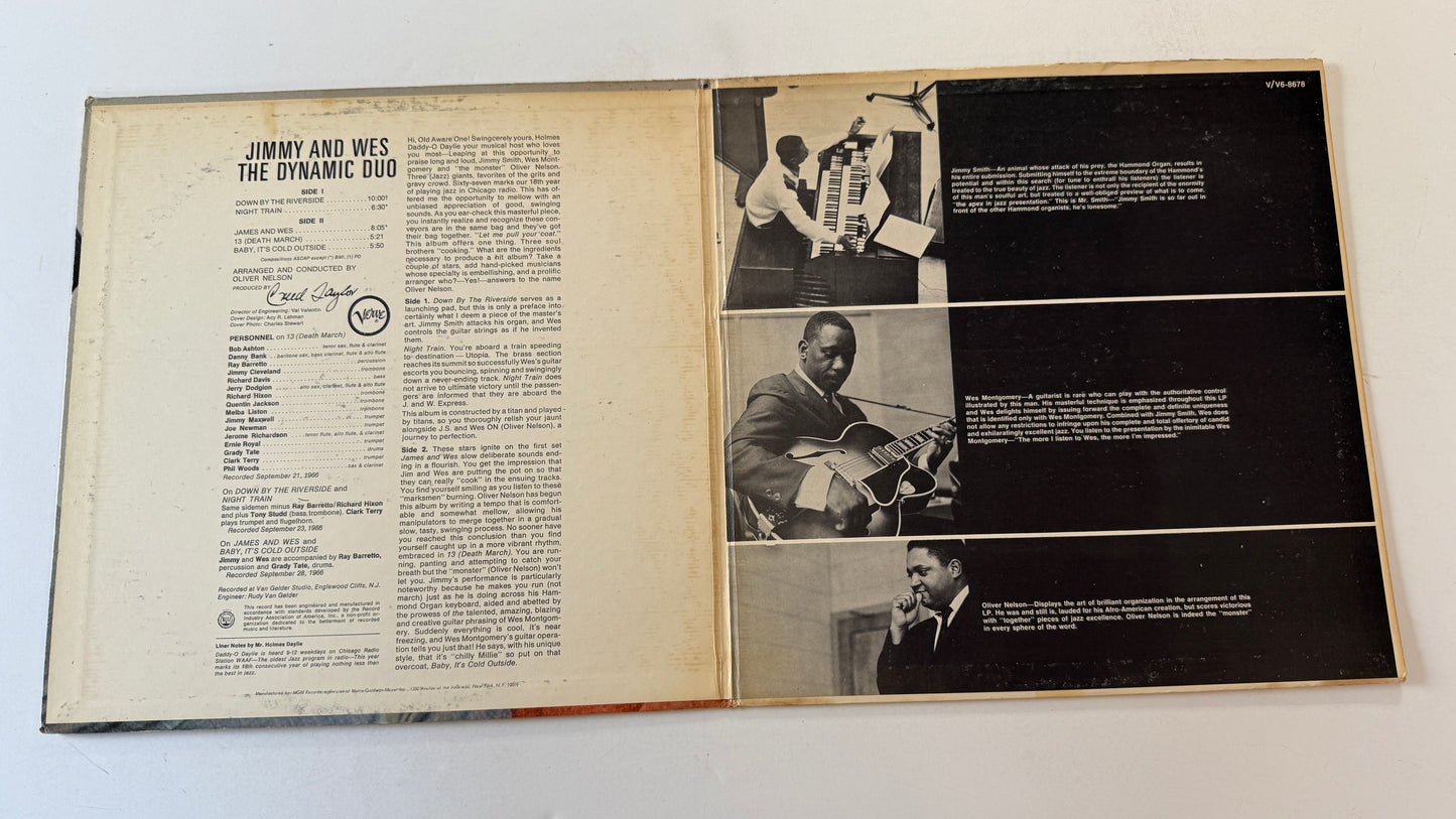 Jimmy Smith Jimmy & Wes Used Vinyl LP VG+\G+