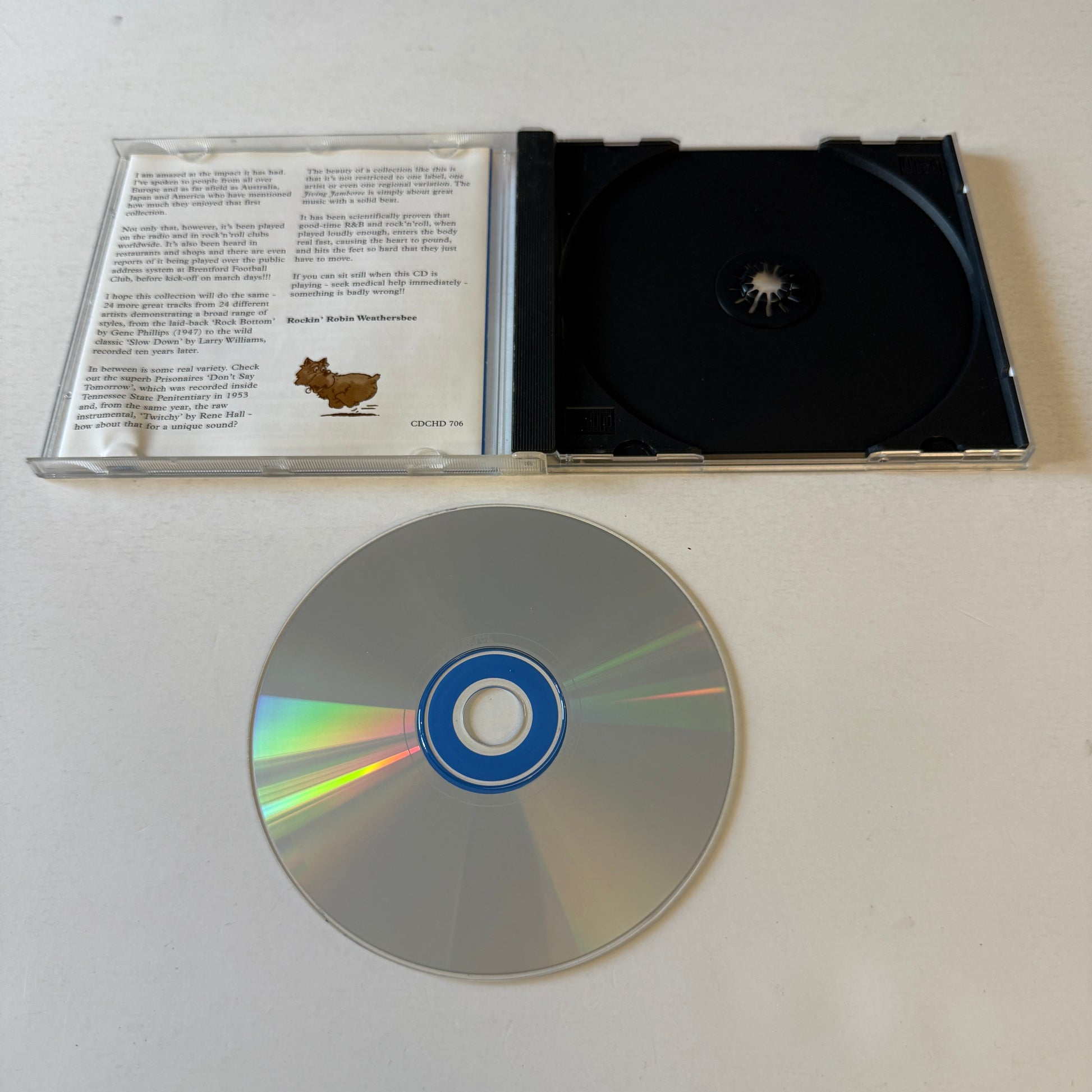 Various Jiving Jamboree 2 Used CD VG+\VG