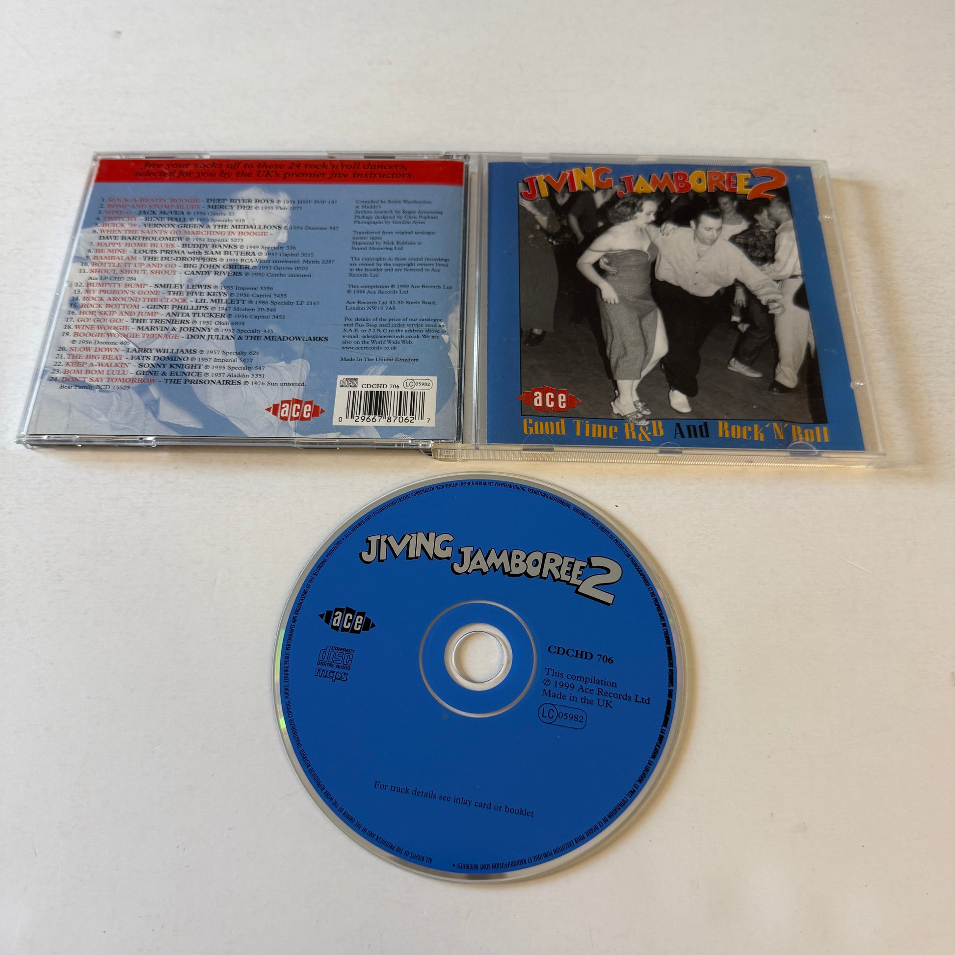 Various Jiving Jamboree 2 Used CD VG+\VG