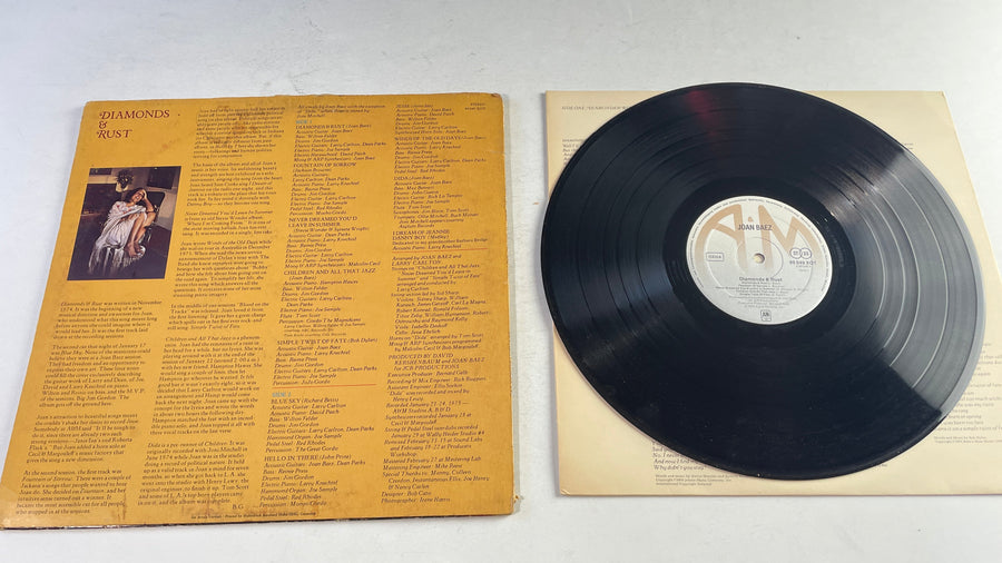 Joan Baez Diamonds & Rust Used Vinyl LP VG+\VG+