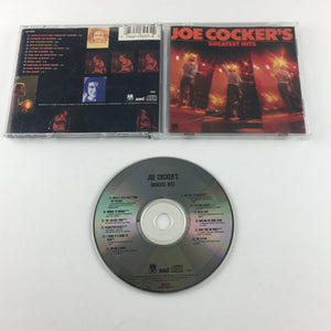 Joe Cocker Joe Cocker's Greatest Hits Used CD VG+\VG