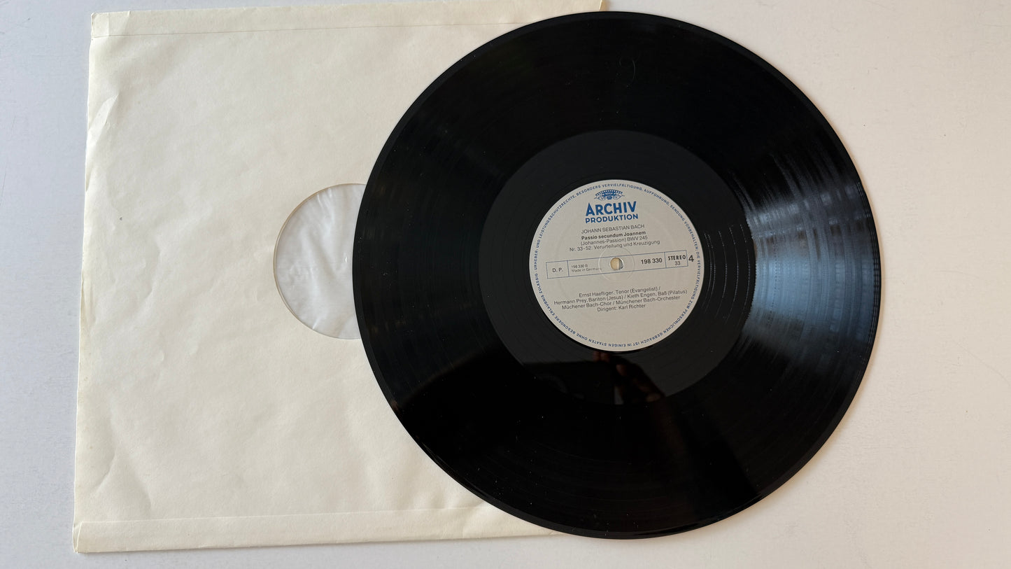 Johann Sebastian Bach Johannes-Passion (St. John Passion) (La Passion Selon Saint Jean) BWV 245 Used Vinyl Box Set VG+\VG