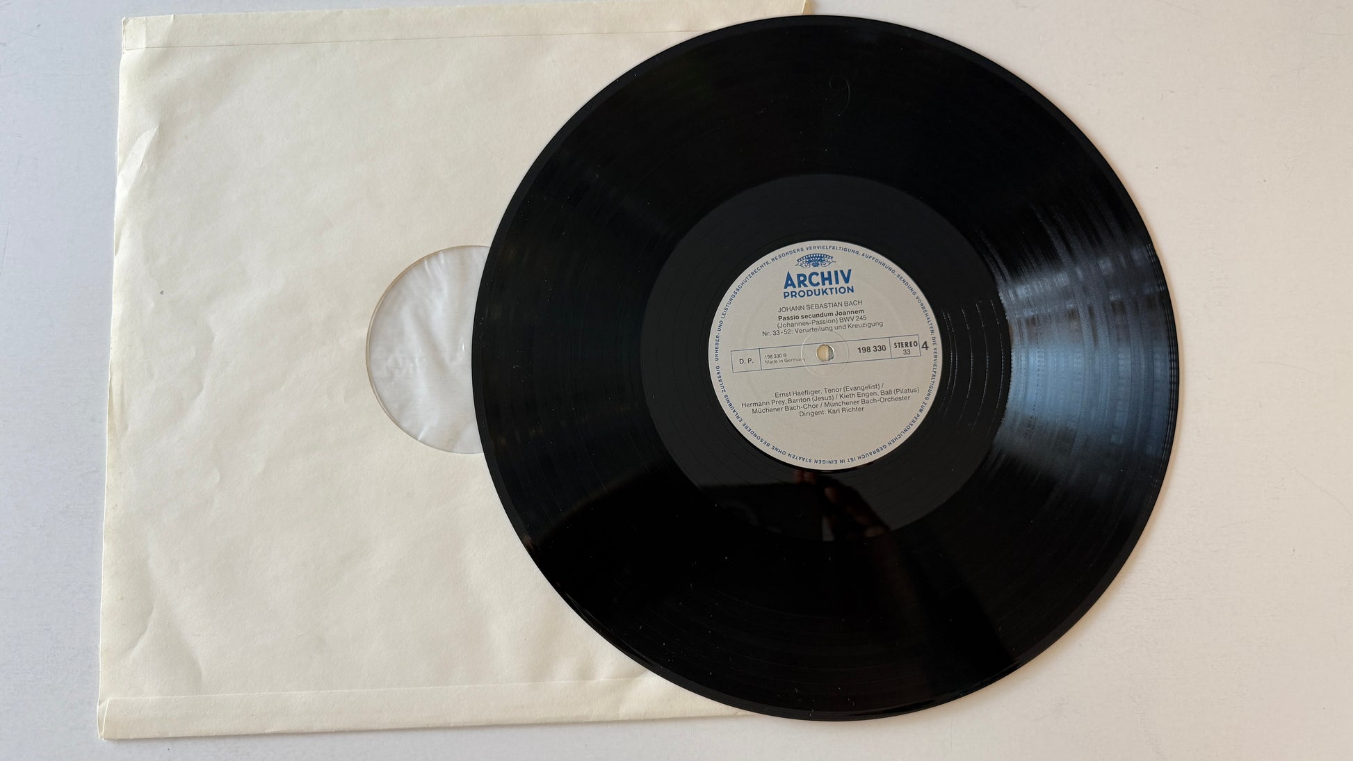 Johann Sebastian Bach Johannes-Passion (St. John Passion) (La Passion Selon Saint Jean) BWV 245 Used Vinyl Box Set VG+\VG