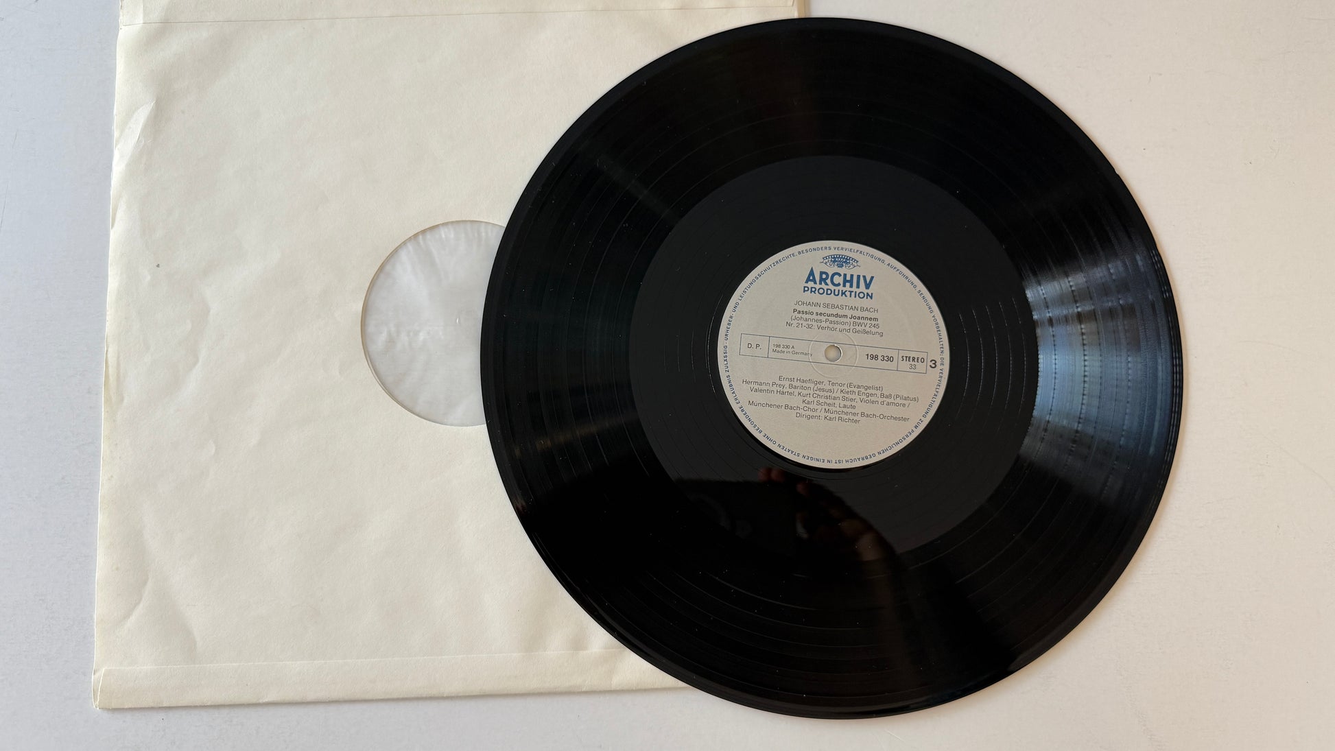 Johann Sebastian Bach Johannes-Passion (St. John Passion) (La Passion Selon Saint Jean) BWV 245 Used Vinyl Box Set VG+\VG