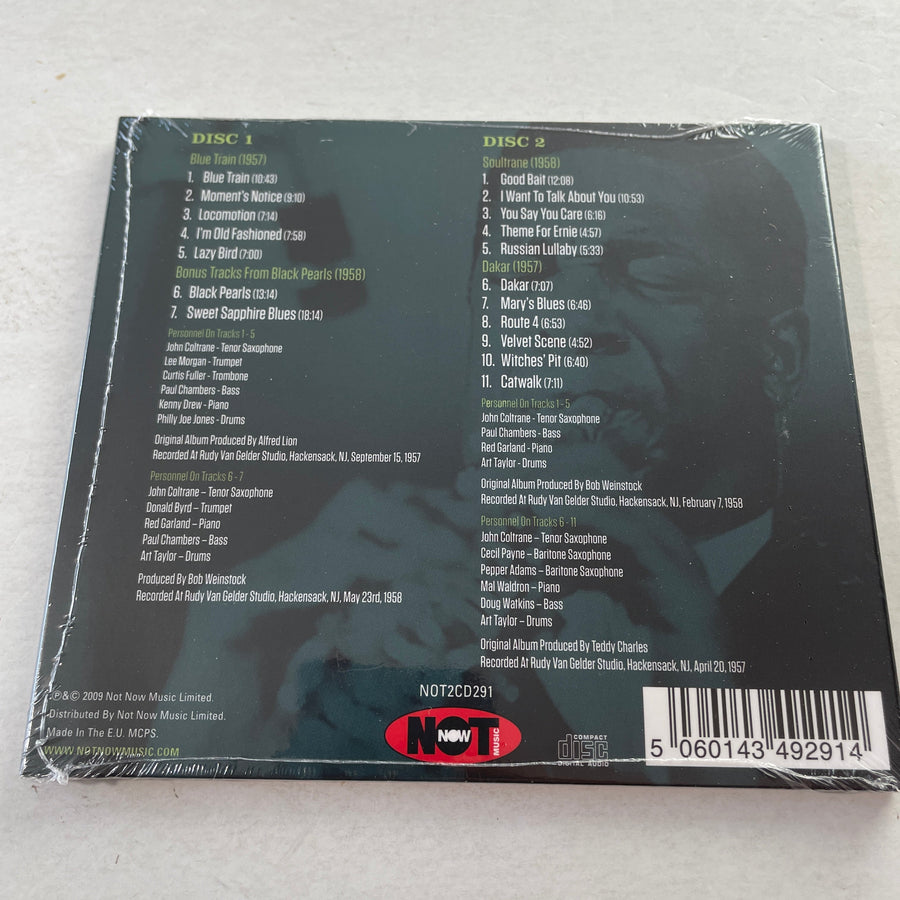 John Coltrane Blue Train - Soultrane - Dakar New Sealed CD M\M