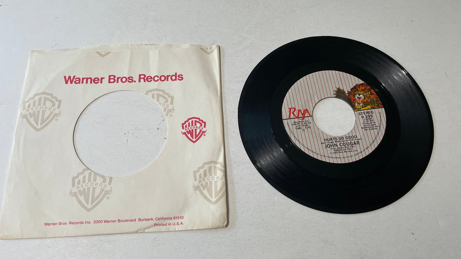 John Cougar Hurts So Good Used 45 RPM 7" Vinyl VG+\VG+