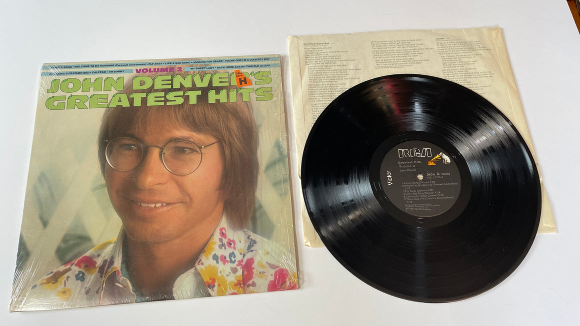 John Denver John Denver's Greatest Hits, Volume 2 Used Vinyl LP VG+\VG+