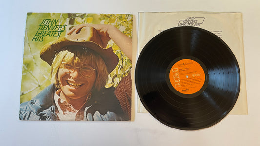 John Denver John Denver's Greatest Hits Used Vinyl LP VG+\G+