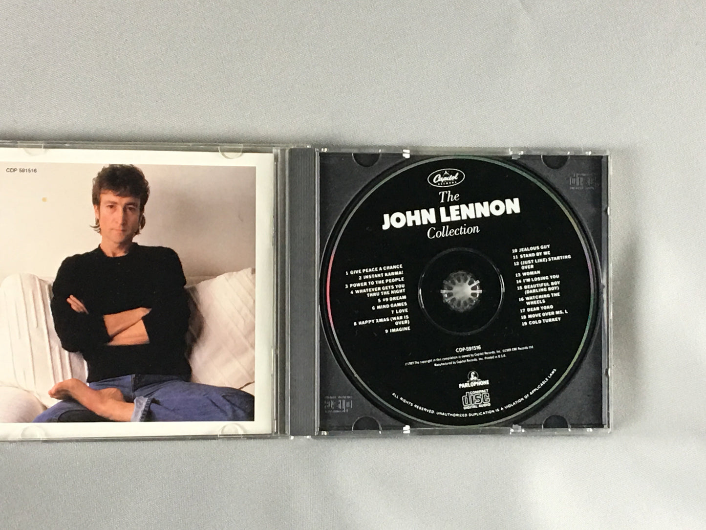 John Lennon The John Lennon Collection \ Silver