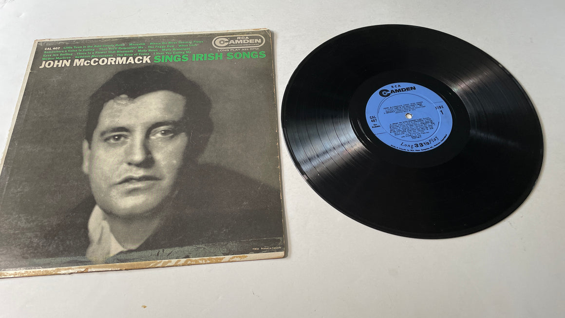 John McCormack John McCormack Sings Irish Songs Used Vinyl LP VG\G