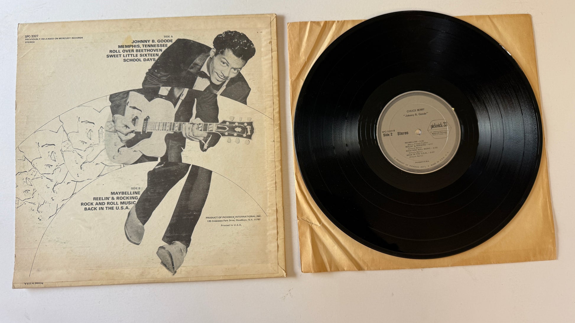 Chuck Berry Johnny B. Goode Used Vinyl LP VG+\VG