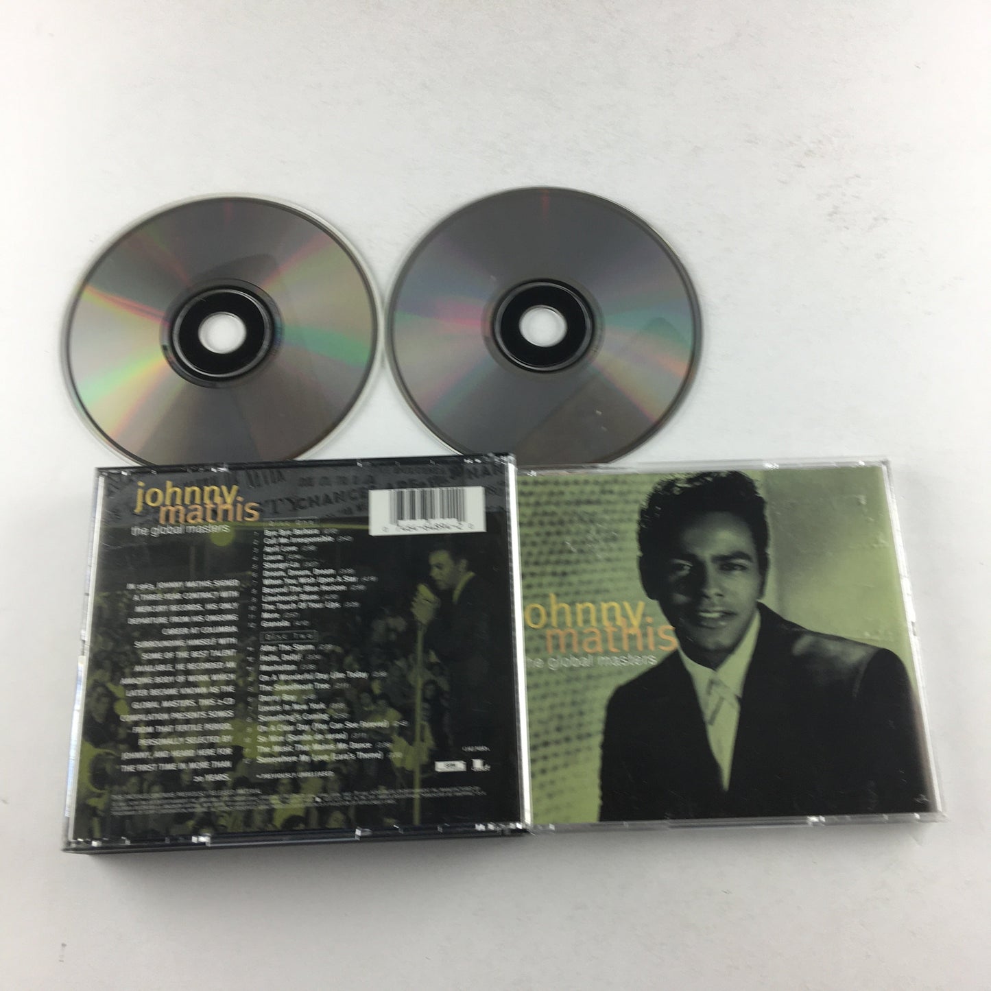 Johnny Mathis The Global Masters Used 2CD VG+\VG