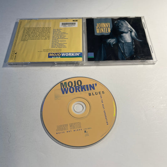 Johnny Winter White Hot Blues Used CD VG+\VG