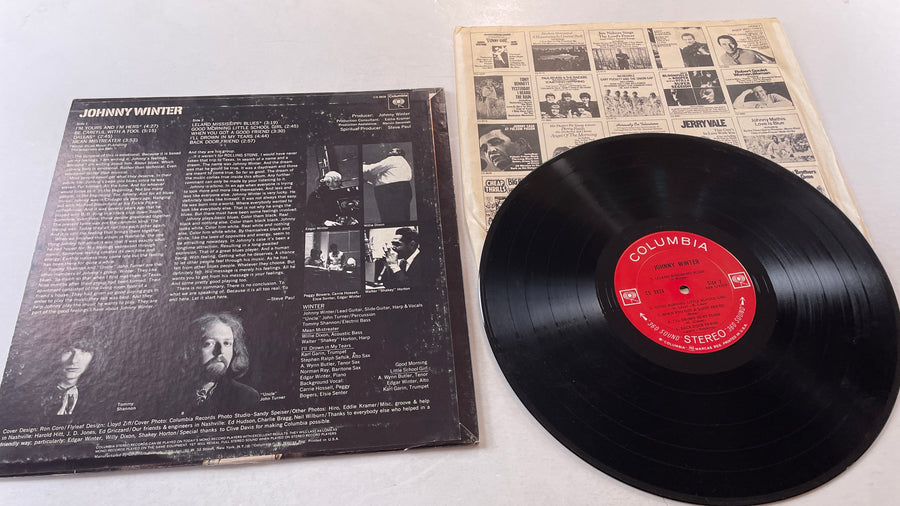 Johnny Winter Johnny Winter Used Vinyl LP VG+\VG