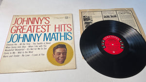 Johnny Mathis Johnny's Greatest Hits Used Vinyl LP VG+\VG