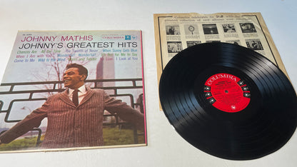 Johnny Mathis Johnny's Greatest Hits Used Vinyl LP VG+\VG